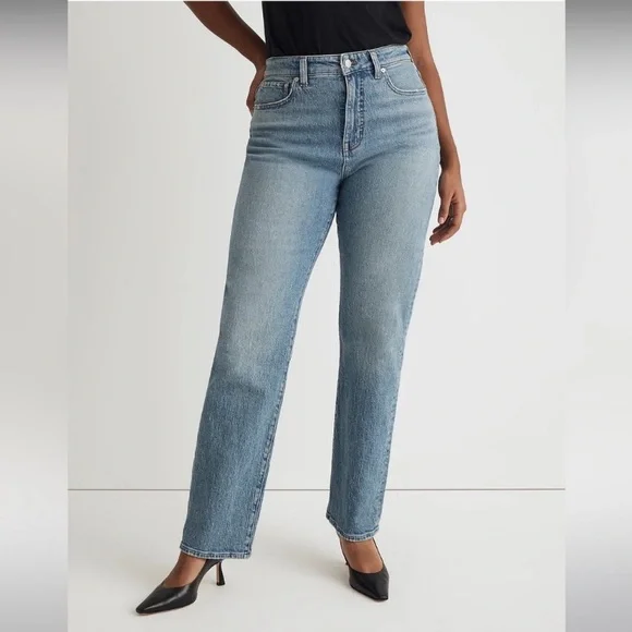 Madewell High-Rise Straight Leg Women’s Jeans - Picture 2 of 7